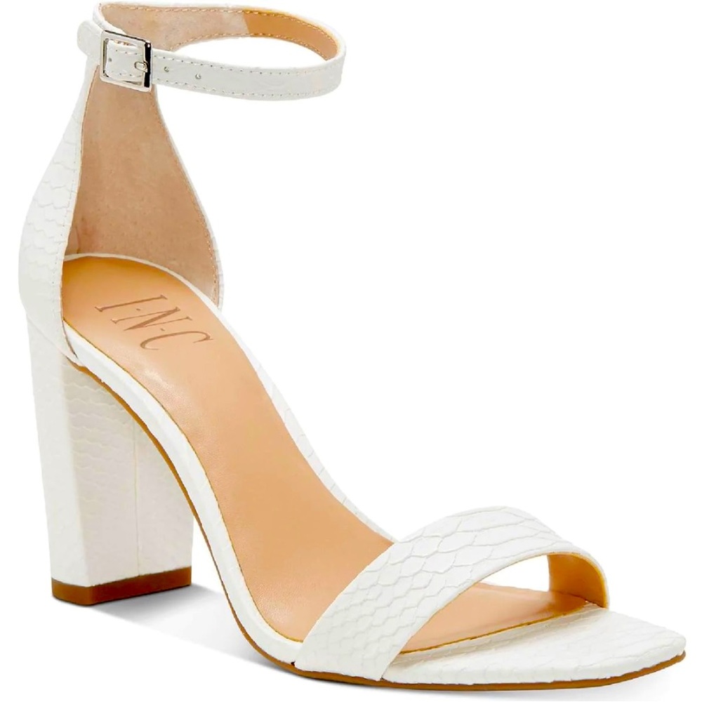 LEXINI ANIMAL PRINT OPEN-TOE DRESS SANDALS